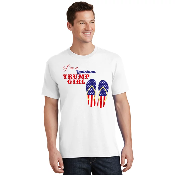 Im A Louisiana Trump Girl 2024 T-Shirt