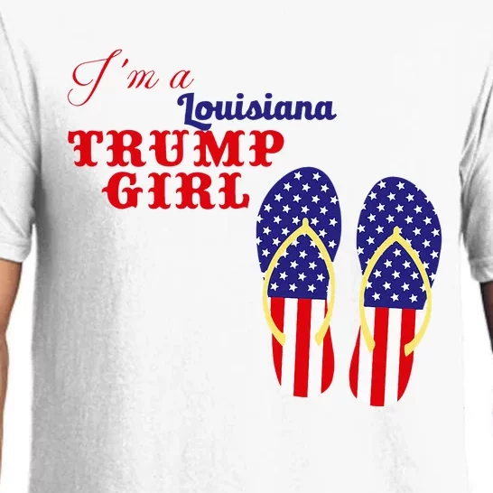 Im A Louisiana Trump Girl 2024 Pajama Set