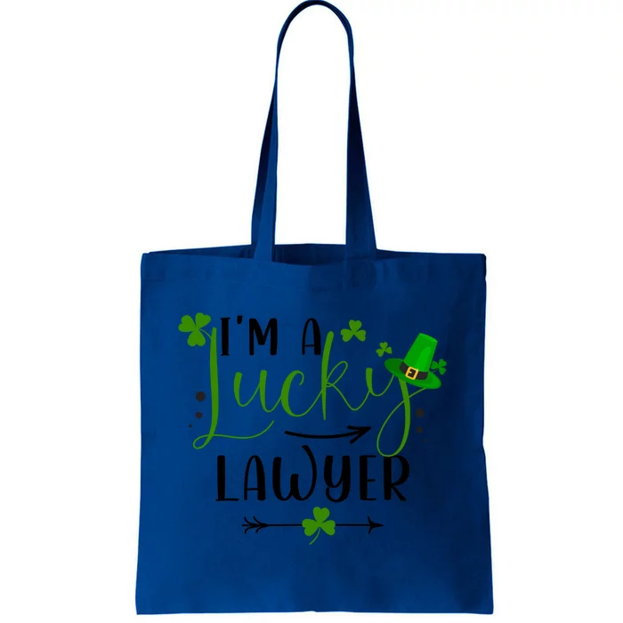 I'm A Lucky Lawyer Funny Matching Family St Patricks Day Funny Gift Tote Bag