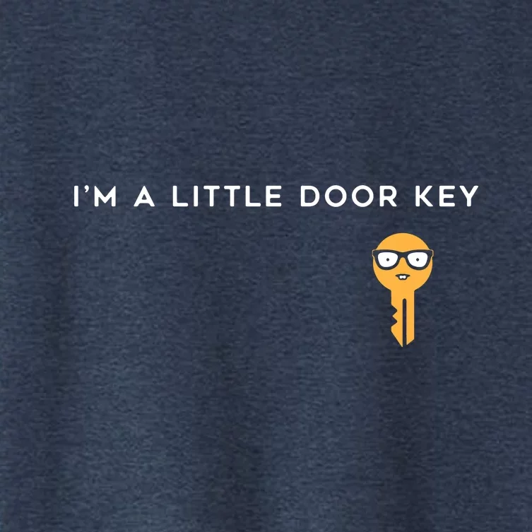 I'm A Little Door Key Women's Crop Top Tee