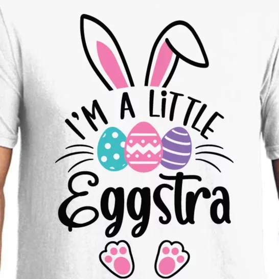 I’m A Little Eggstra Happy Easter Day Pajama Set