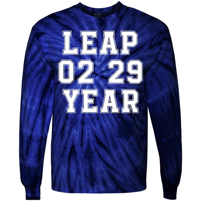 I’M A Leap Year Baby Leap Day February 29 Leap Year 02 29 Leap Year Baby Tie-Dye Long Sleeve Shirt