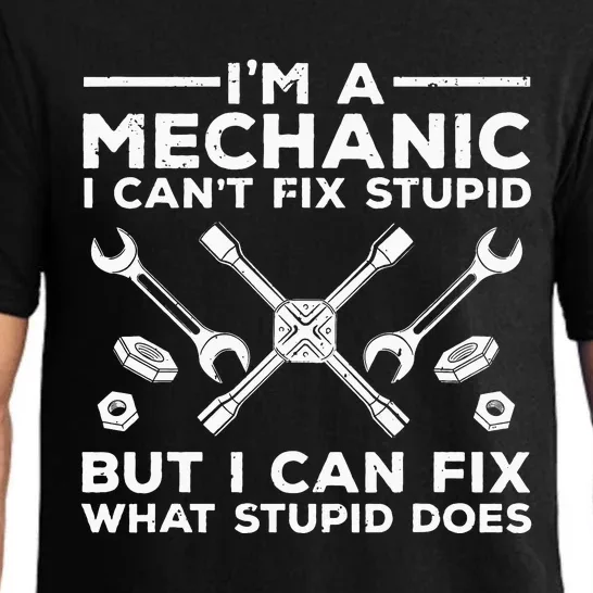 I'm A Mechanic For Dad Car Auto Diesel Pajama Set