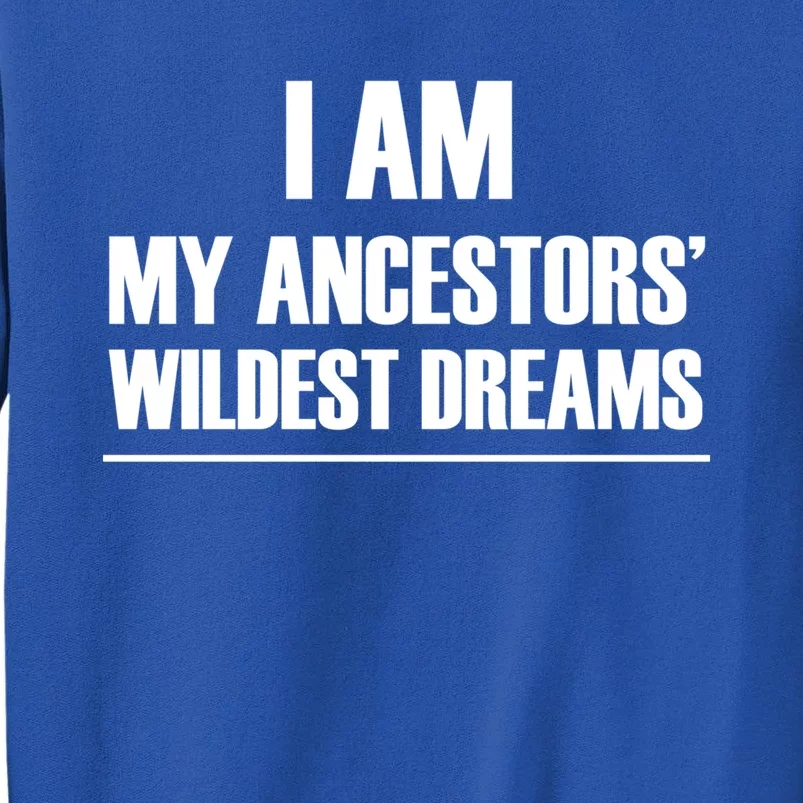 I Am My Ancestors Wildest Dreams Great Gift Tall Sweatshirt