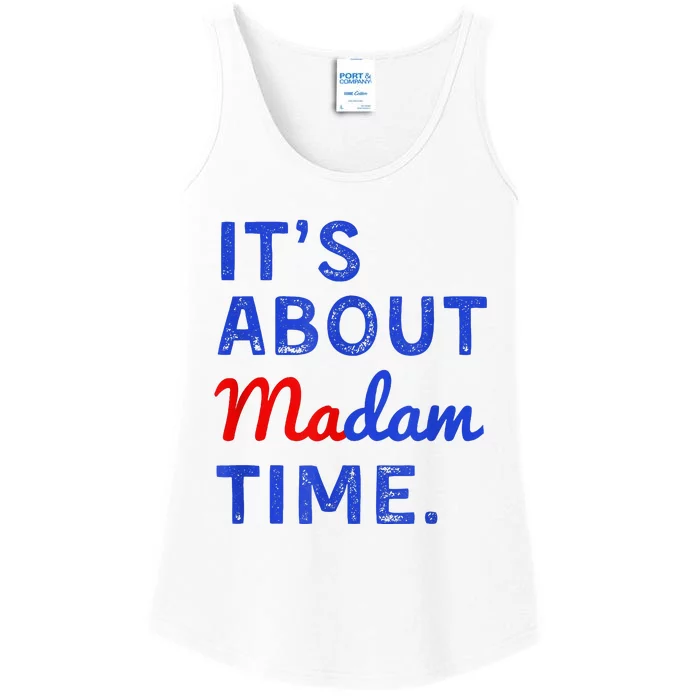 ItS About Madam Time Ladies Essential Tank