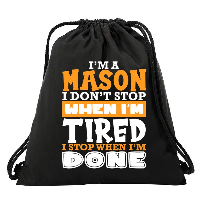 Im A Mason Freemason Masonic Master Masons Freemasonry Drawstring Bag