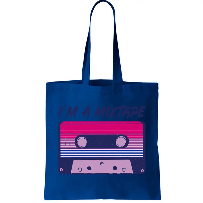 I'm A Mixtape Bisexual Bi Lgbt Bisexual Pride Gift Tote Bag