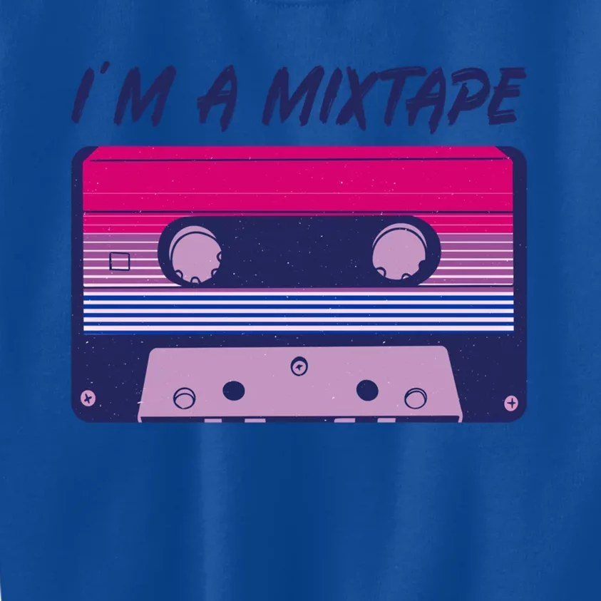 I'm A Mixtape Bisexual Bi Lgbt Bisexual Pride Gift Kids Sweatshirt