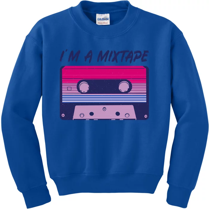 I'm A Mixtape Bisexual Bi Lgbt Bisexual Pride Gift Kids Sweatshirt