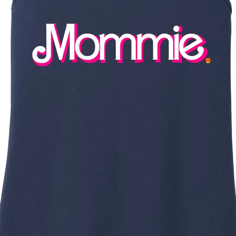 In A Mommie World Raglan Baseball Ladies Essential Tank