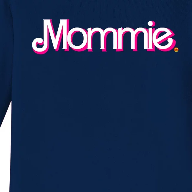 In A Mommie World Raglan Baseball Baby Long Sleeve Bodysuit