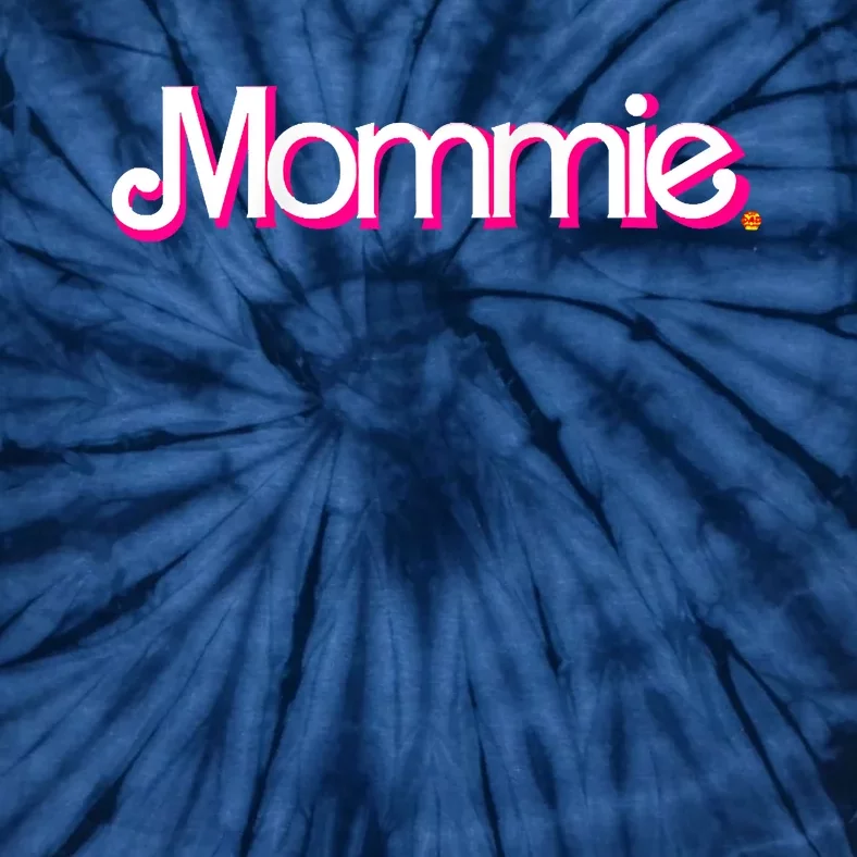 In A Mommie World Raglan Baseball Tie-Dye T-Shirt