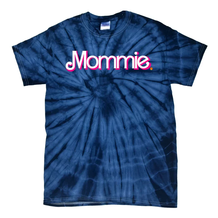 In A Mommie World Raglan Baseball Tie-Dye T-Shirt