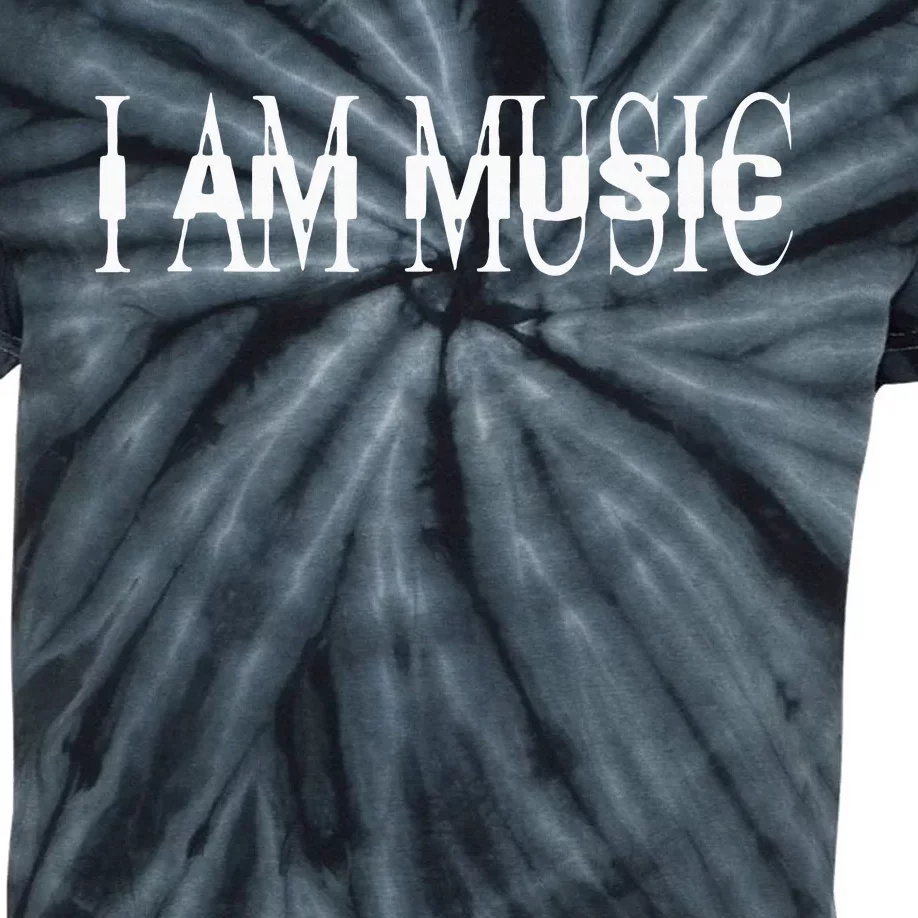 I Am Music Rap Trap Hip Hop Rage Kids Tie-Dye T-Shirt