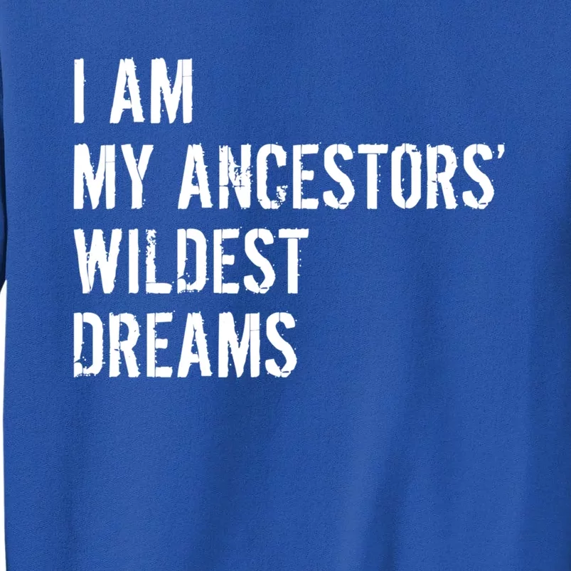 I Am My Ancestors Wildest Dreams Funny Sarcastic Gift Sweatshirt