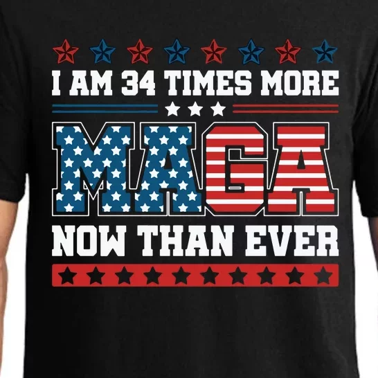 I Am More Maga Now Than Ever Trump 2024 Pajama Set