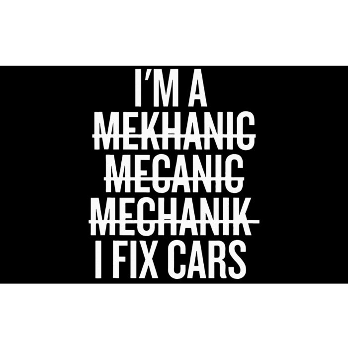 I'm A Mechanic I Fix Cars Funny Mechanic Bumper Sticker