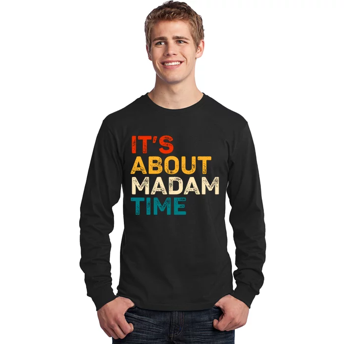 ItS About Madam Time Long Sleeve Shirt