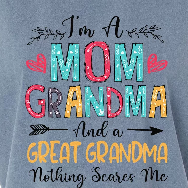 IM A Mom Grandma And A Great Grandma MotherS Day 2024 Garment-Dyed Women's Muscle Tee