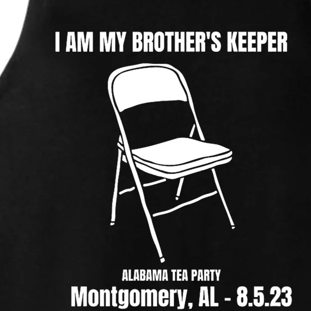 I Am My Brothers Keeper Montgomery Brawl Alabama Tea Party Ladies Tri-Blend Wicking Tank