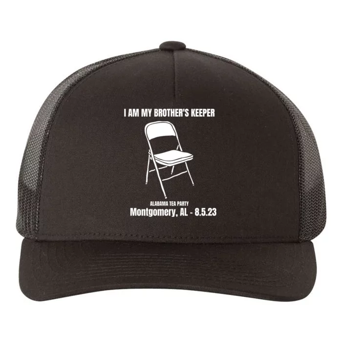 I Am My Brothers Keeper Montgomery Brawl Alabama Tea Party Yupoong Adult 5-Panel Trucker Hat