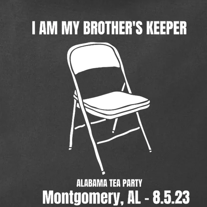 I Am My Brothers Keeper Montgomery Brawl Alabama Tea Party Zip Tote Bag