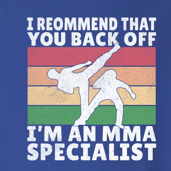 Im An Mma Specialist Mixed Martial Arts Gift Toddler Long Sleeve Shirt