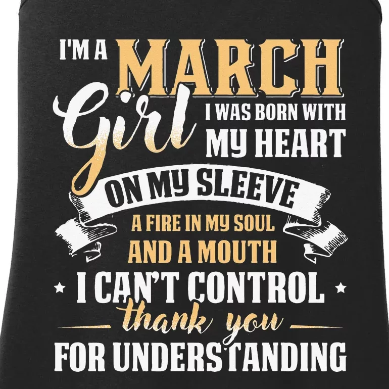 I'm A March Special Gift For Birthday Ladies Essential Tank