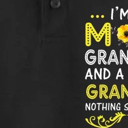 I'm A Mom Grandma Great Nothing Scares Me Mothers Day Gifts Dry Zone Grid Performance Polo