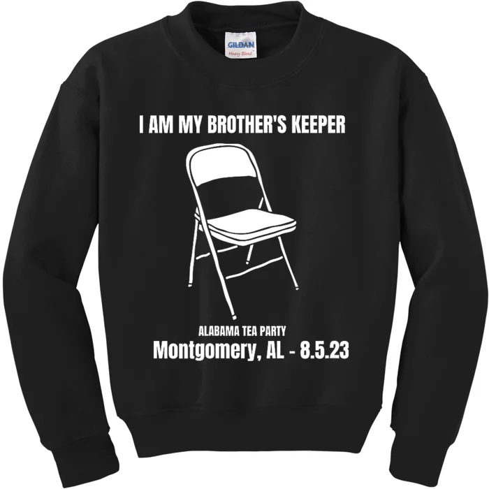 I Am My Brothers Keeper Montgomery Brawl Alabama Tea Party Kids Sweatshirt