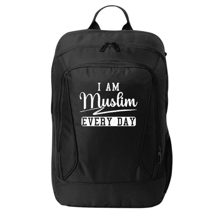 I Am Muslim Every Day Islam Quran Mosque Ramadan Religion Meaningful Gift City Backpack