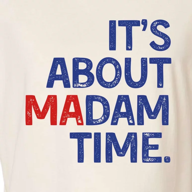 ItS About Madam Time Garment-Dyed Women's Muscle Tee