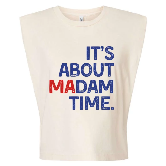 ItS About Madam Time Garment-Dyed Women's Muscle Tee