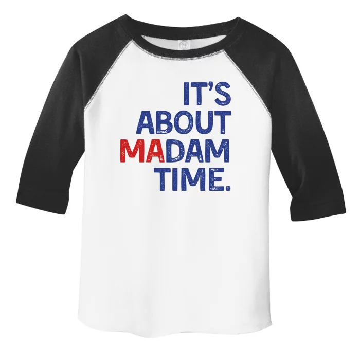 ItS About Madam Time Toddler Fine Jersey T-Shirt