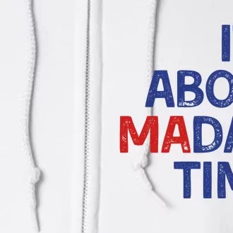 ItS About Madam Time Full Zip Hoodie