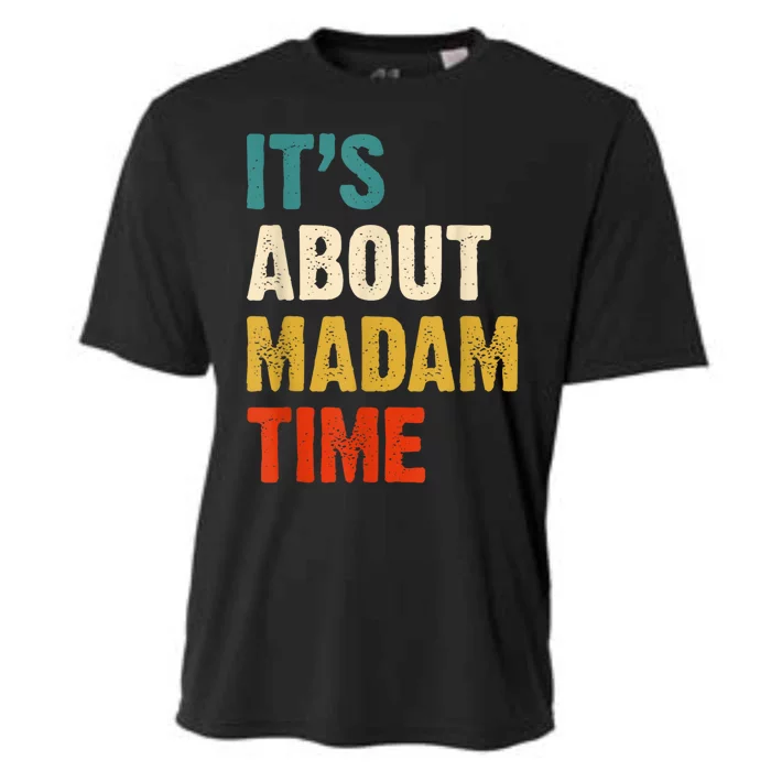 ItS About Madam Time Cooling Performance Crew T-Shirt