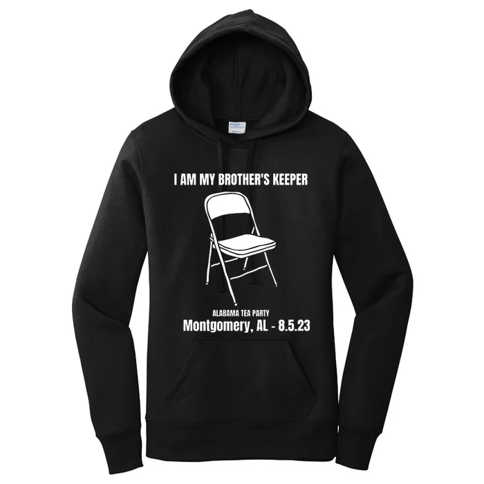 I Am My Brothers Keeper Montgomery Brawl Alabama Tea Party Women's Pullover Hoodie