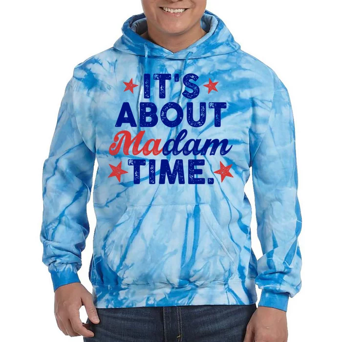 ItS About Madam Time Tie Dye Hoodie