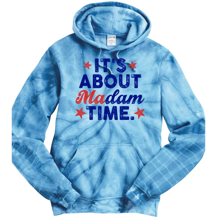 ItS About Madam Time Tie Dye Hoodie