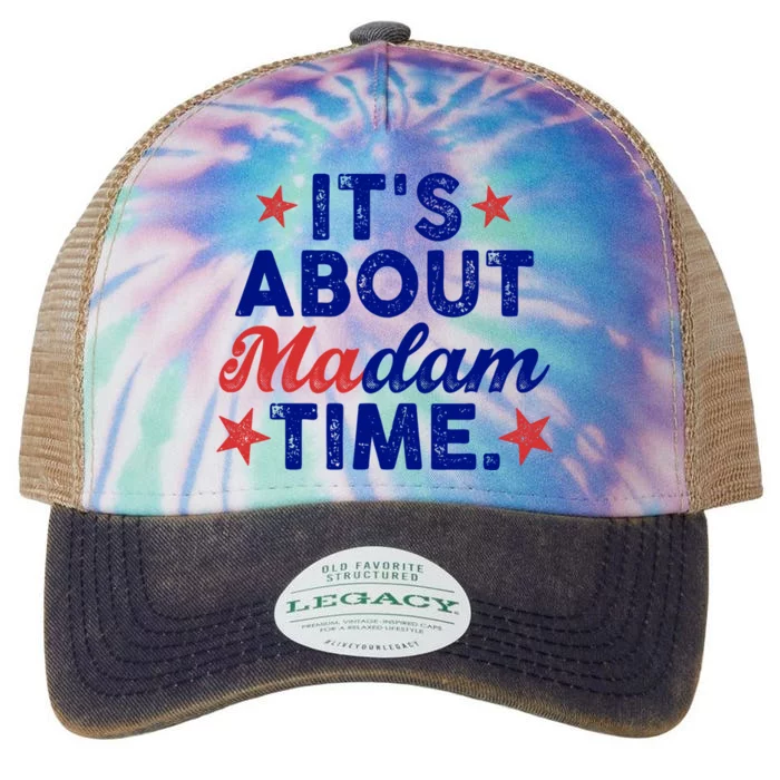 ItS About Madam Time Legacy Tie Dye Trucker Hat