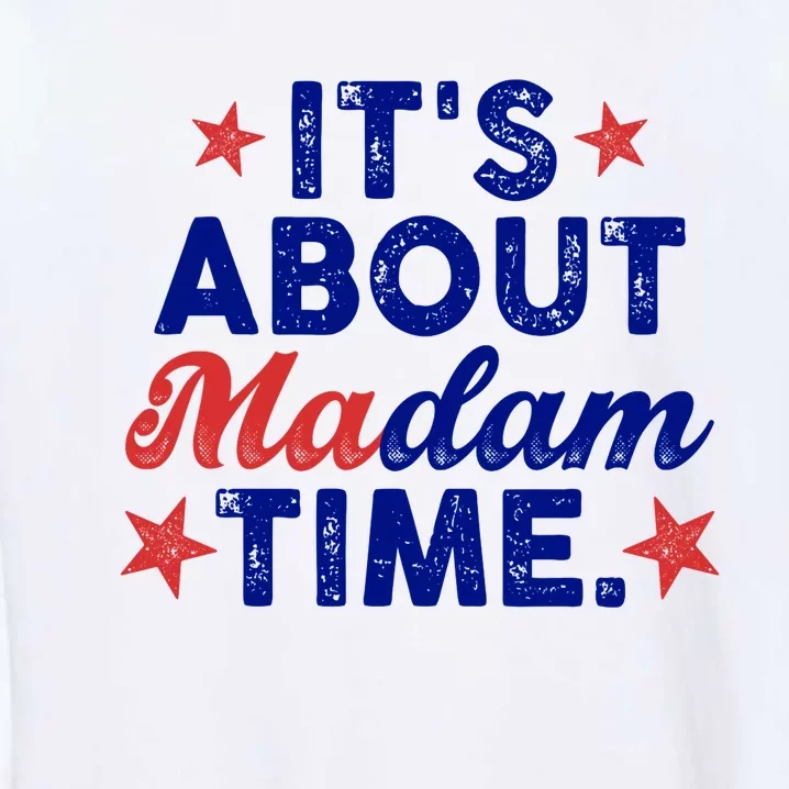 ItS About Madam Time Garment-Dyed Sweatshirt