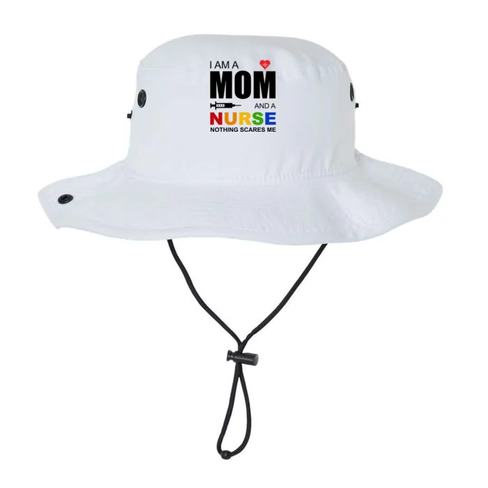 I'm A Mom And Nurse Nothing Scares Me Legacy Cool Fit Booney Bucket Hat