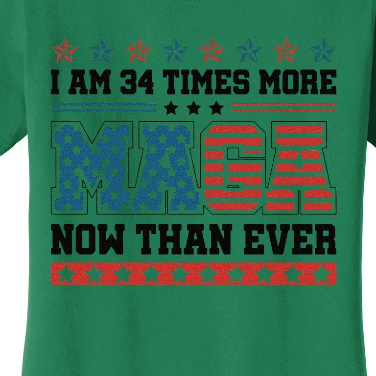 I Am More Maga Now Than Ever Trump 2024 Women's T-Shirt