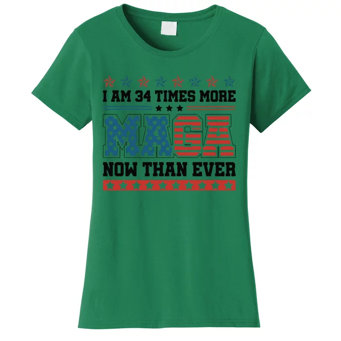 I Am More Maga Now Than Ever Trump 2024 Women's T-Shirt