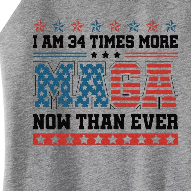 I Am More Maga Now Than Ever Trump 2024 Women’s Perfect Tri Rocker Tank