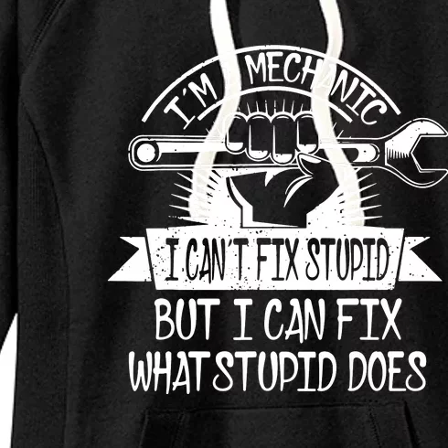 Im A Mechanic Women's Fleece Hoodie