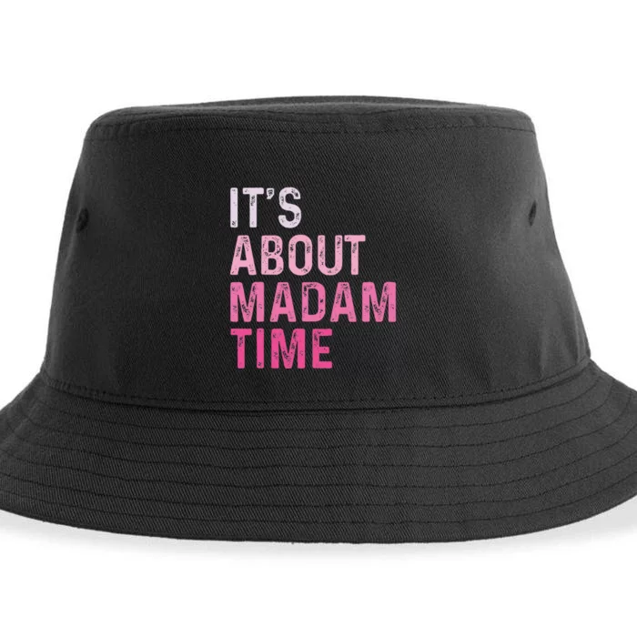 ItS About Madam Time Sustainable Bucket Hat