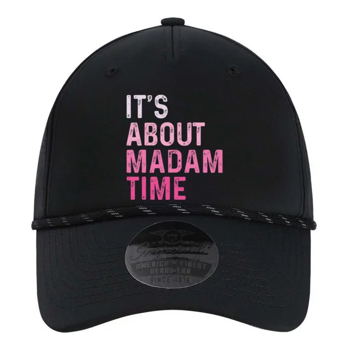 ItS About Madam Time Performance The Dyno Cap