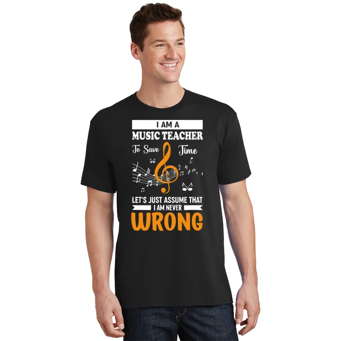 I'm A Music Teacher Music Note Notes T-Shirt