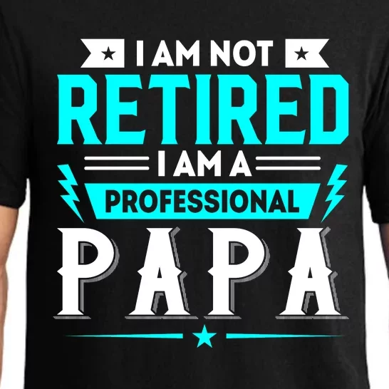 I Am Not Retaired I Am Professional Papa Pajama Set